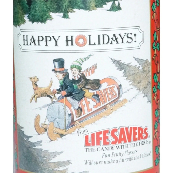 LifeSavers Holiday Keepsake Tin Vintage 1988 - Picture 3 of 8
